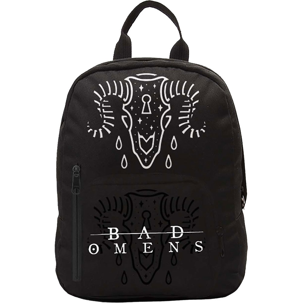 Rocksax Bad Omens - Ramskull Minirugzak - Zwart